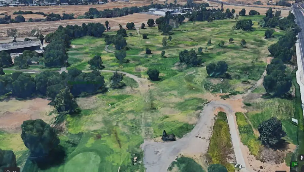 van Buren golf course center in riverside California