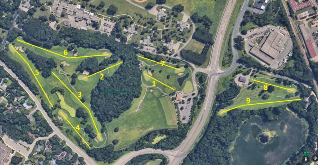glen lake golf course layout minnetonka