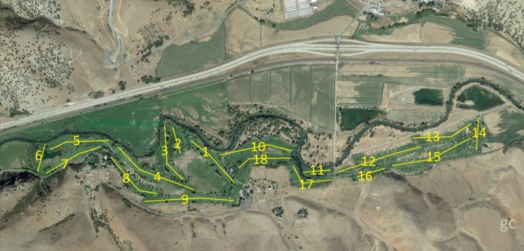 round valley golf course layout