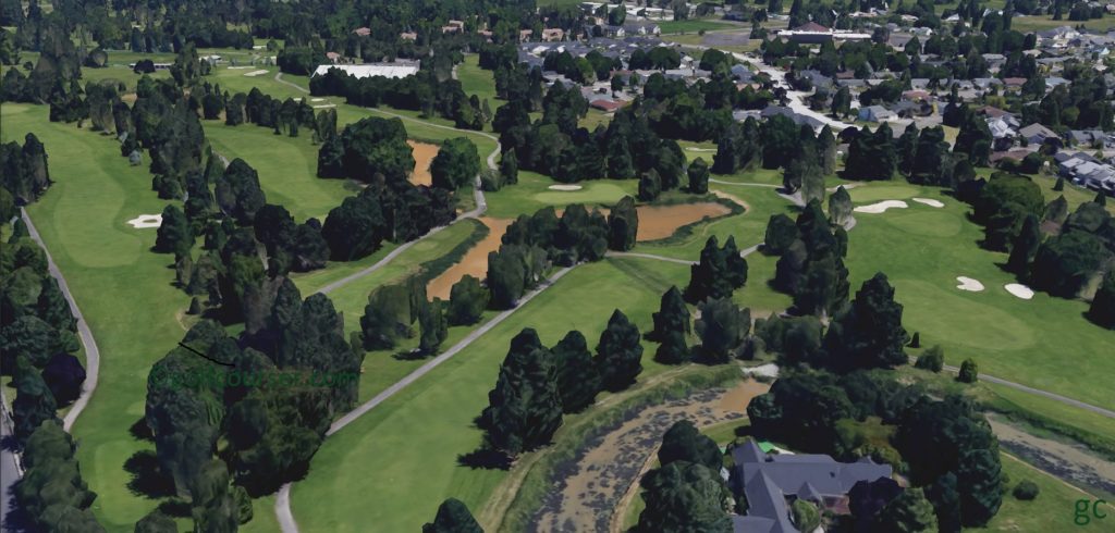 mint valley golf course in Longview  Washington