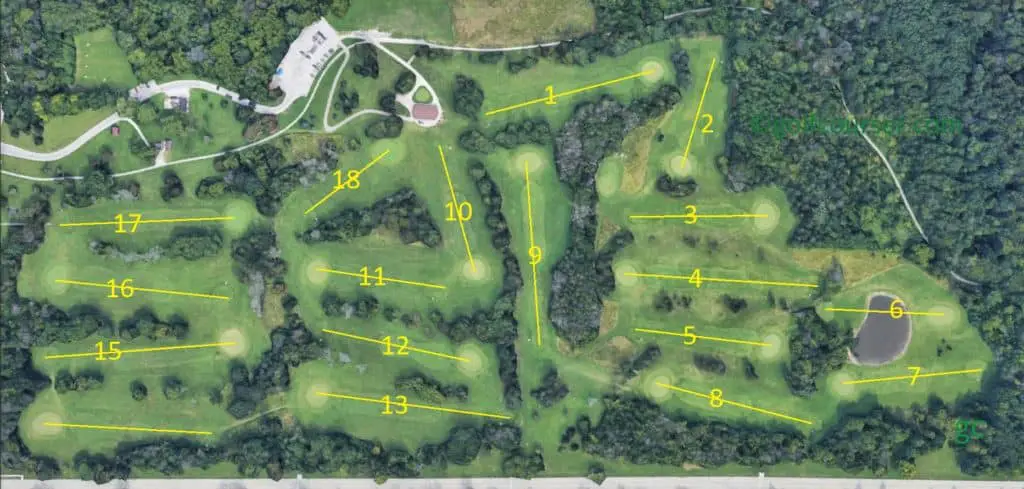 warnimont golf course layout