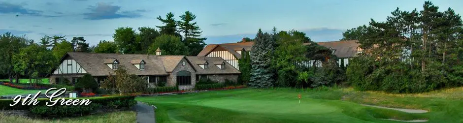 view of the club house of Indianwood Golf & Country Club from outside