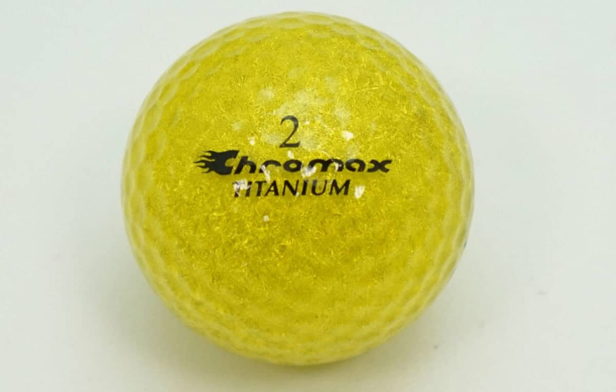 Illegal Titanium Golf Balls 